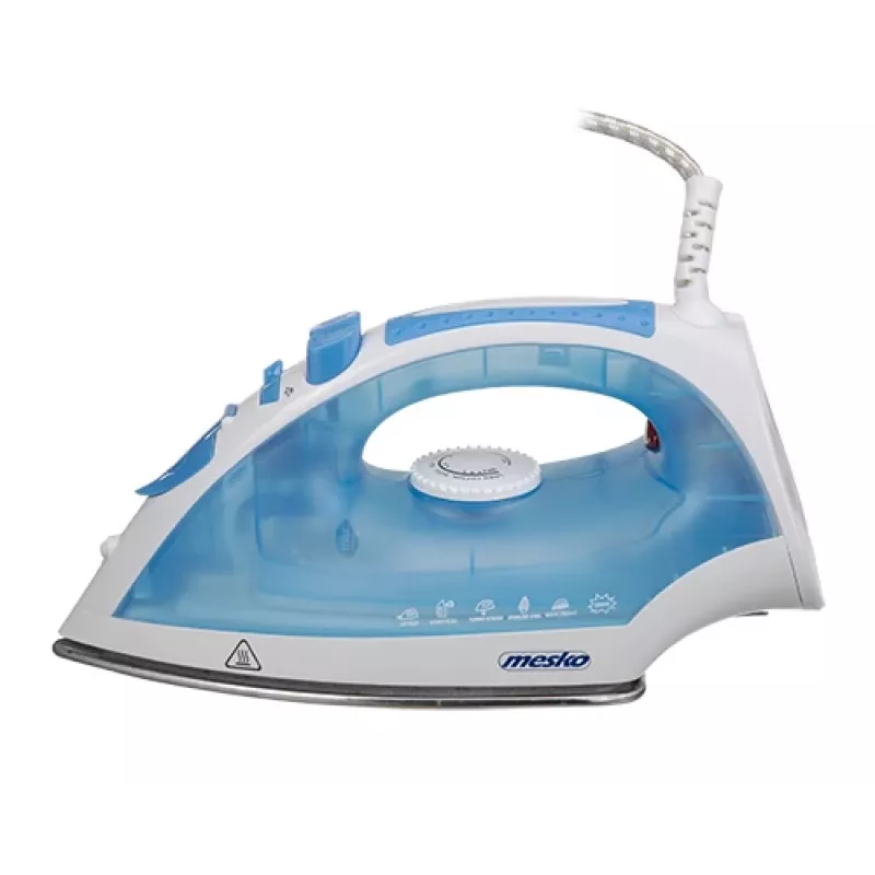Ferro de engomar Mesko MS 5023 com cabo 2200 W azul/branco