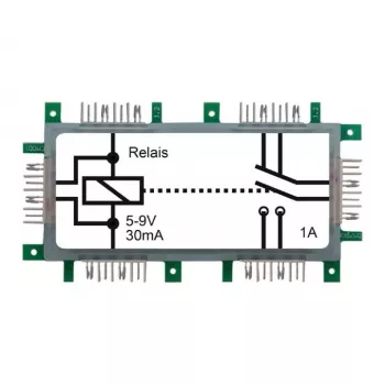 Relé elétrico ALLNET 118367 verde aço inoxidável branco 1 A