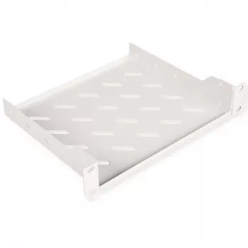 Prateleira para rack ROLINE 10 polegadas 1U 200 T cinzento aço 255 mm 150 mm 42 mm
