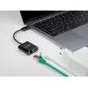 Adaptador USB Type-C DeLOCK 66644 Gigabit LAN Power Delivery