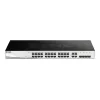 D-Link DGS-1210-28 gerido L2/L2+ 1U preto
