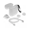 Capa DeLOCK Apple AirPods conjunto de acessórios branco
