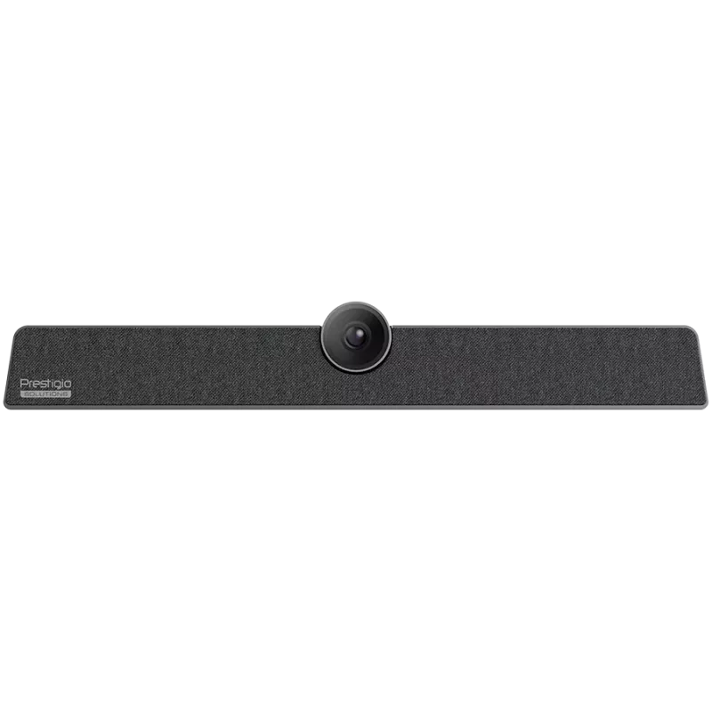 Prestigio Solutions Alpha barra de colaboração para videoconferência, UHD 12 MP, 6 microfones, alcance 8 m, USB-C/AUX