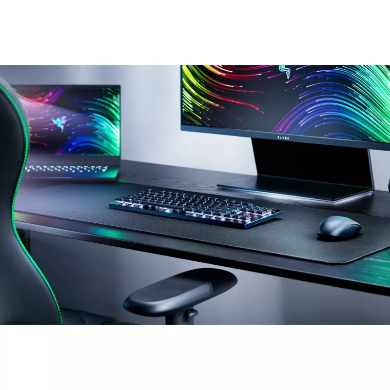 Teclado gaming Razer RZ03-04370400-R3G1 USB RF Wireless Bluetooth QWERTZ alemão preto