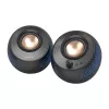 Altifalantes para computador CREATIVE Pebble X 2.0 USB-C com iluminação RGB ajustável, Bluetooth 5.3, áudio USB, até 15 W RMS para PC e Mac