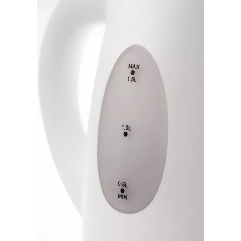 Adler | Chaleira elétrica | AD 1207 | Standard | 2000 W | 1,5 L | Plástico | Base rotativa 360° | Branco