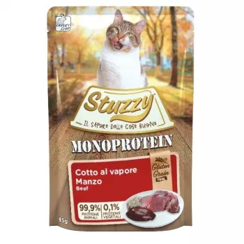 STUZZY Monoprotein Vaca - Alimento húmido para gatos - 85 g