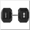 Haltere de Peso Fixo HMS Fitness HEX PRO 55 55 kg 1 Unid.
