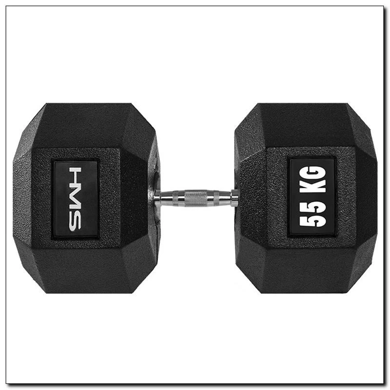 Haltere de Peso Fixo HMS Fitness HEX PRO 55 55 kg 1 Unid.
