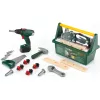 Theo Klein 8520 Bosch Toolbox I com muitas ferramentas I incl. aparafusadora a bateria