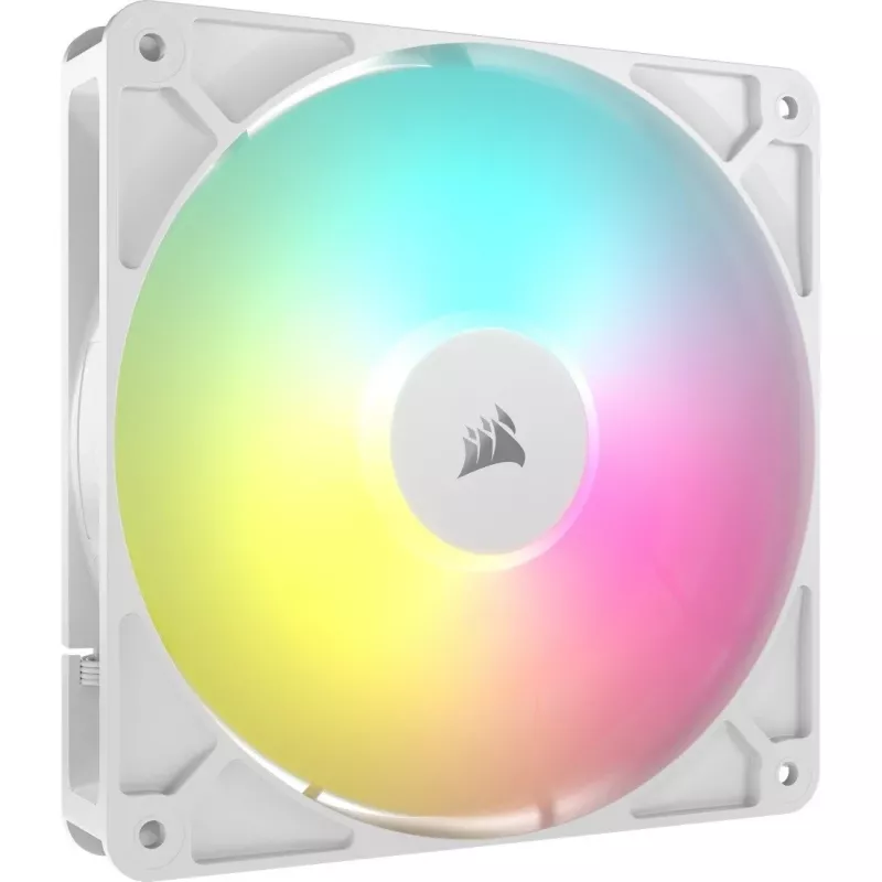 Ventoinha Corsair RS140 ARGB 14 cm branca 330-1700 rpm
