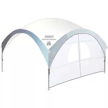 Parede lateral com entrada, para FastPitch Shelter L, painel lateral prateado, 3,65m
