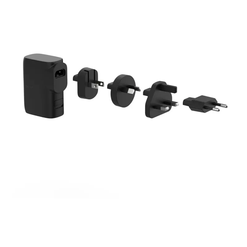 Carregador interior Belkin BPZ003bt1MBK-B6 universal preto carregamento rápido AC