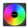 Módulo de ventoinha para caixa de computador Montech GF120R V2 ARGB 12 cm preto 1 unid.