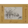 Papel de desenho e esboço SMLT A3, 160 g/m², 20 folhas, colado