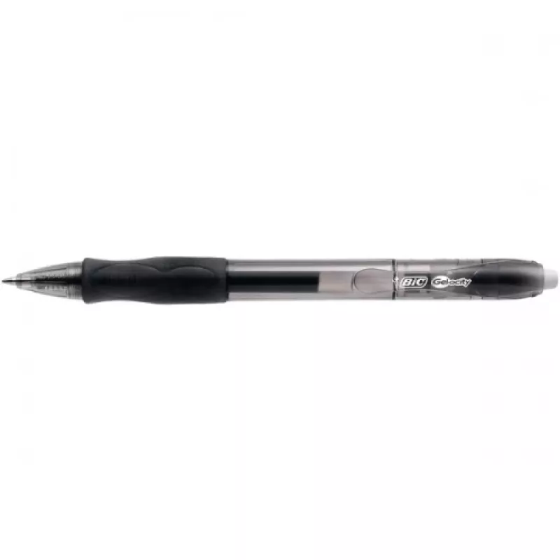 Caneta de gel BIC GEL-OCITY 0,7 mm preta — ponta de 0,7 mm, tinta preta