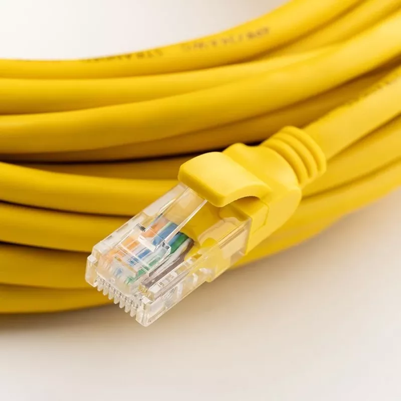 Ficha RJ45 QOLTEC 54544 CAT6 UTP, embalagem de 100 unidades
