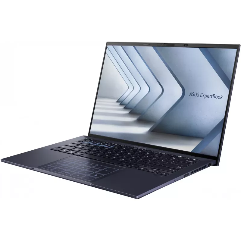 ASUS ExpertBook B9 OLED B9403CVAR-PP1735X portátil, Intel Core 7 150U, 35,6 cm (14 polegadas) WQXGA+ 2880 x 1800, 16 GB LPDDR5x, SSD de 512 GB, Intel Graphics, Windows 11 Pro, teclado alemão, preto