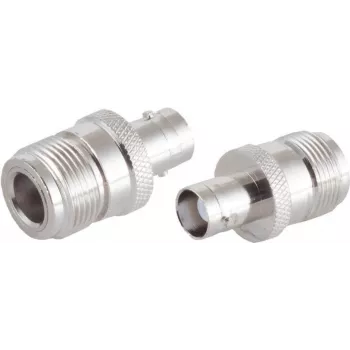 Adaptador de vídeo/áudio BNC ShiverPeaks 98875 – conector fêmea N áudio-vídeo