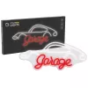 Luz néon decorativa MANTA SNL95WH branco-vermelho — iluminação bicolor em estilo néon