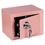 Extralink Home | Cofre doméstico | Escritório, cofre para chaves, cofre de segurança, rosa, S-404