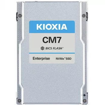 Série KIOXIA CM7-V KCMYXVUG3T20 - SSD - Enterprise, Mixed Use - encriptado - 3200 GB - Interno - 2,5 polegadas (6,4 cm) - PCI Express 5.0 x4 (NVMe) (KCMYXVUG3T20)