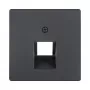 Berker 14076086 Peça central para tomada UAE Q.1/Q.3, antracite, pack de 10