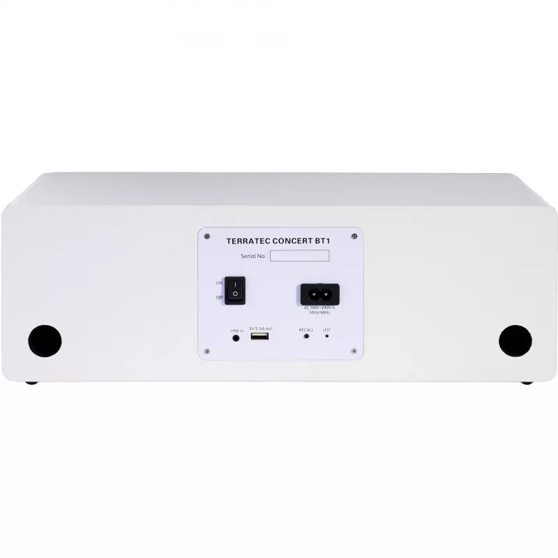Terratec Concert BT 1 - 2.0 - Integrado - 2 vias - Sem fios - Bluetooth - Bluetooth (130660)