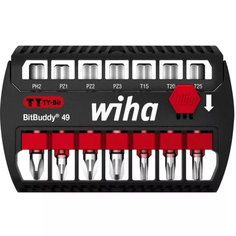 Conjunto de bits Wiha BitBuddy TY 49 mm