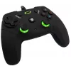 Esperanza EGG110K Vanquisher comando USB com fio para PC/PS3, com vibração, 12 botões, 2 manípulos analógicos, preto/verde