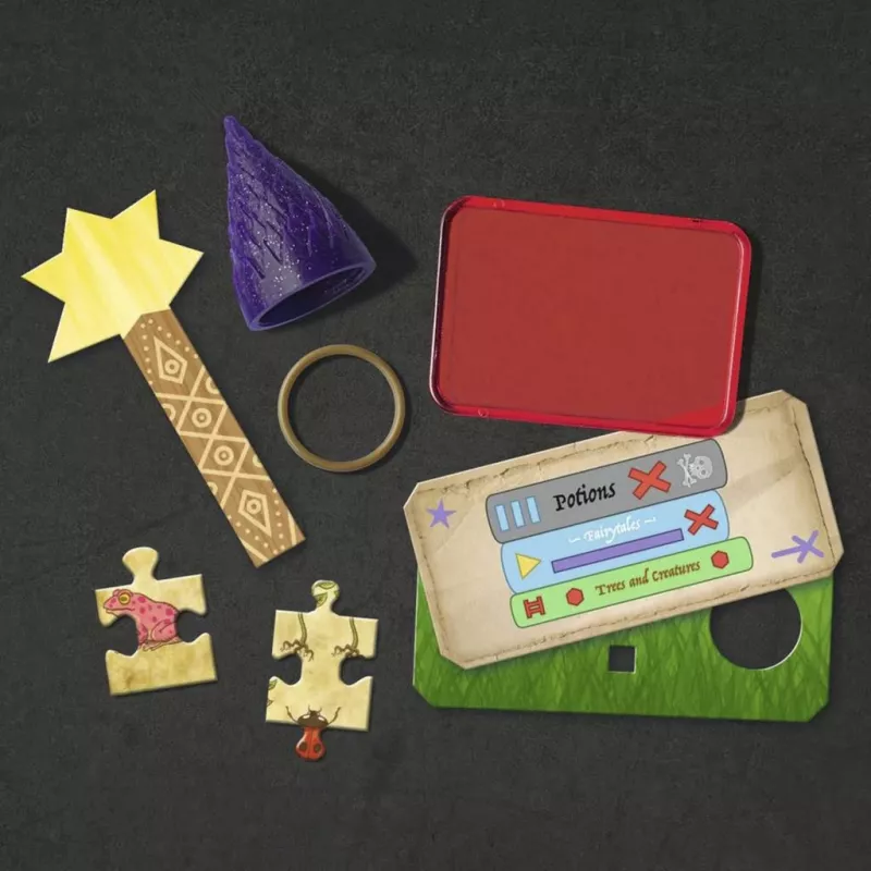 Calendário de advento mistério - Der magische Wald, jogo de puzzle