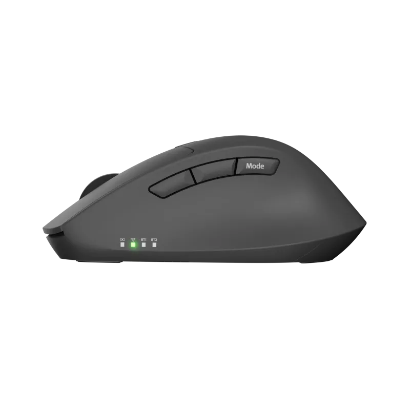 Rato sem fios NATEC KITE NMY-2347, até 4000 DPI, cliques silenciosos, roda de deslocamento inclinável, preto