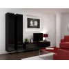 Armário fechado Cama VIGO '180' 180/40/30 preto/preto brilhante