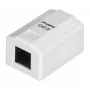 Tomada de rede LANBERG RJ-45 OU6-0001-W, Cat6, branco