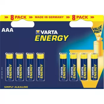 Pilha descartável Varta BV-Energy 8 AAA