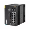Hewlett Packard Enterprise HPE Aruba 4100i - Switch - 8 x 10/100/1000 (PoE Classe 4) + 4 x 10/100/1000 (PoE Classe 6) + 2 x SFP+ - montagem em calha DIN - PoE Classe 4 / PoE Classe