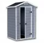 Abrigo de plástico Keter S 1457 0043 Porta única Telhado preto 1280x940x1960 mm