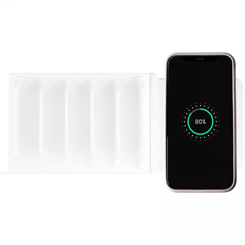 Carregador para dispositivos móveis Alcasa PCA-D006WQR carregamento rápido branco