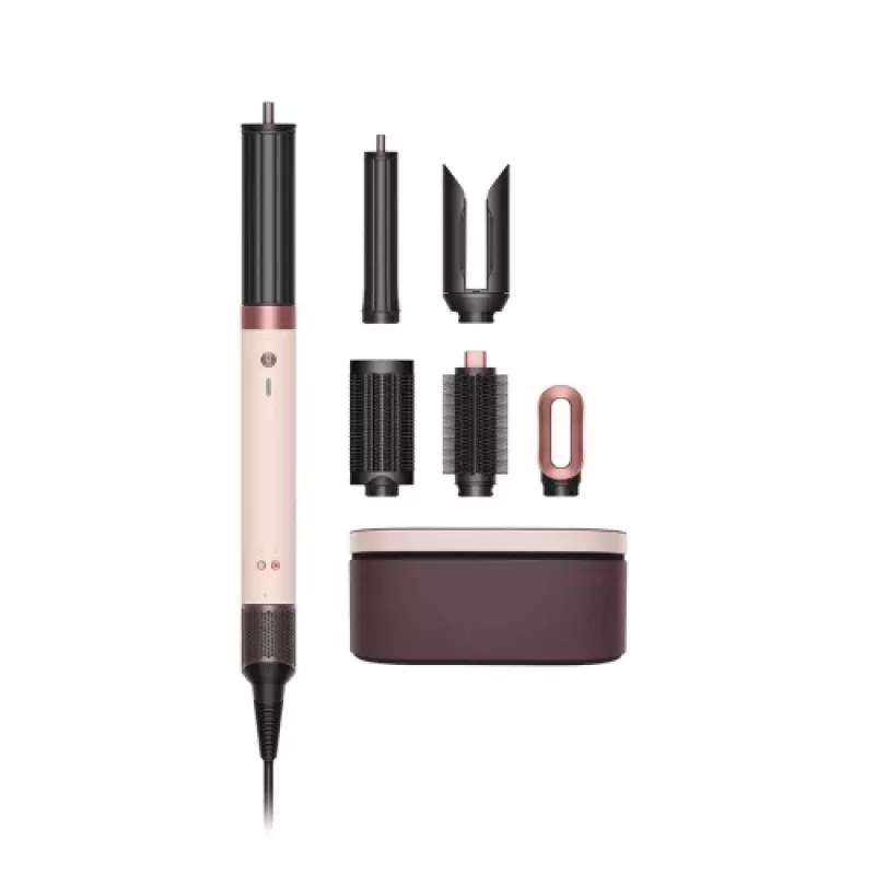 Multistyler Airwrap Co-anda2x Straight + Wavy, creme/ouro rosa, Bluetooth, 1.700 Watt (embalagem danificada)