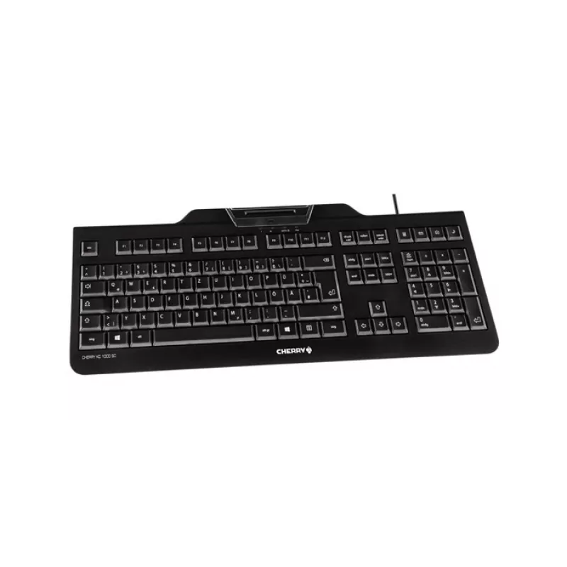 CHERRY KC 1000 SC Teclado USB QWERTZ suíço preto