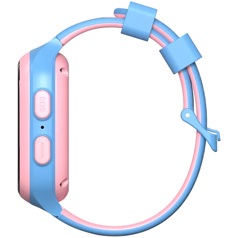 Relógio infantil Canyon ZEFIR KW-49 E-SIM 4G GPS WiFi Vídeo Música Jogos Aprender inglês, rosa e azul