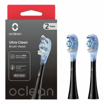 Escova de dentes Oclean UC02 preta 2 cabeças extra macias