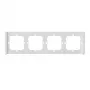 Moldura de parede para interruptor Sonoff M5-4C-80-FW — quádrupla branca