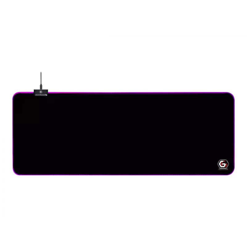 Tapete de rato gaming Gembird MP-GAMELED-L preto