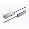 Hub USB Gembird 4 portas USB 3.2 Gen 2 Type-C com 4x Type-A e conectores Type-C