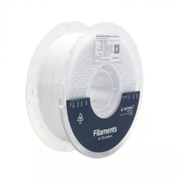 Filamento para impressão 3D Gembird PETG 1,75 mm branco 1 kg