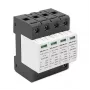 Protetor contra sobretensões QOLTEC 52588 AC 4P 420V T2 C — para-raios AC de 4 polos, 420 V, Tipo 2
