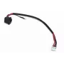 Conector fêmea de alimentação com cabo, SAMSUNG NP-N130, NP-N135