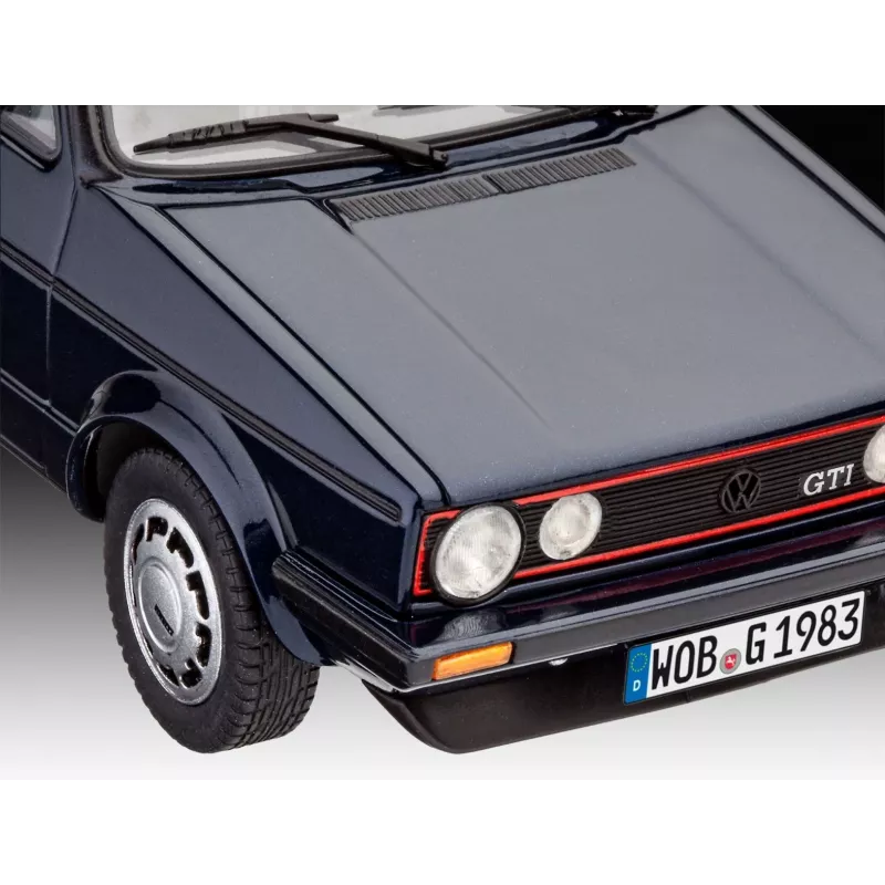 Modelo de automóvel Revell 35 anos VW Golf 1 GTI Pirelli
