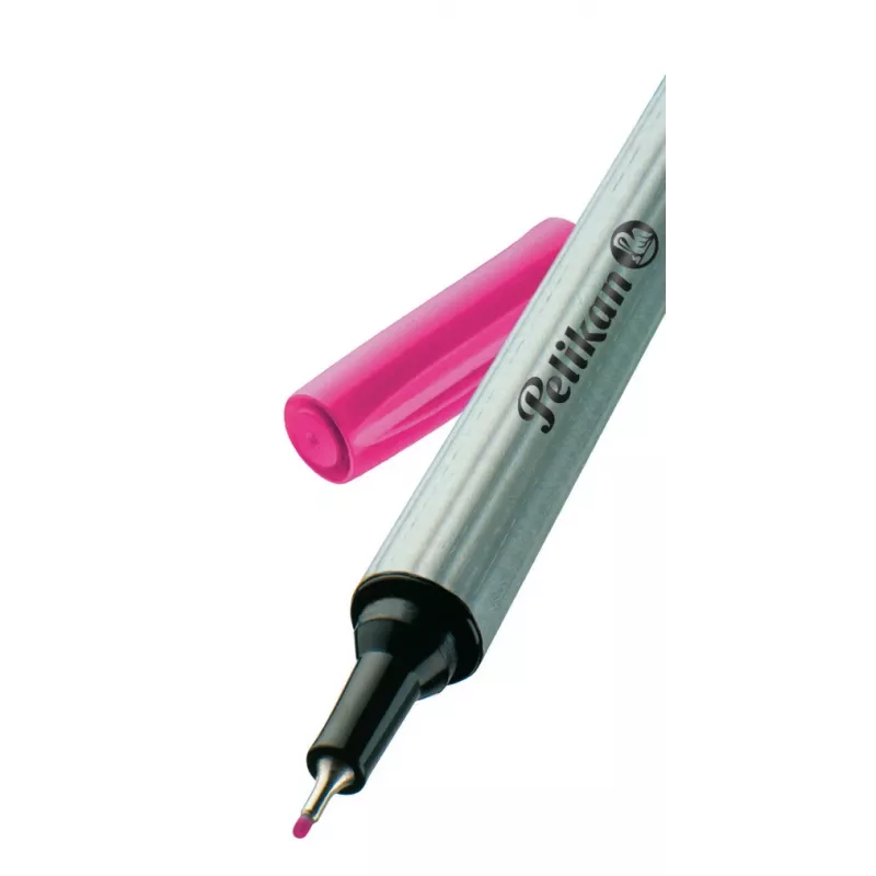 Caneta fineliner Pelikan 96 rosa 10 unid.